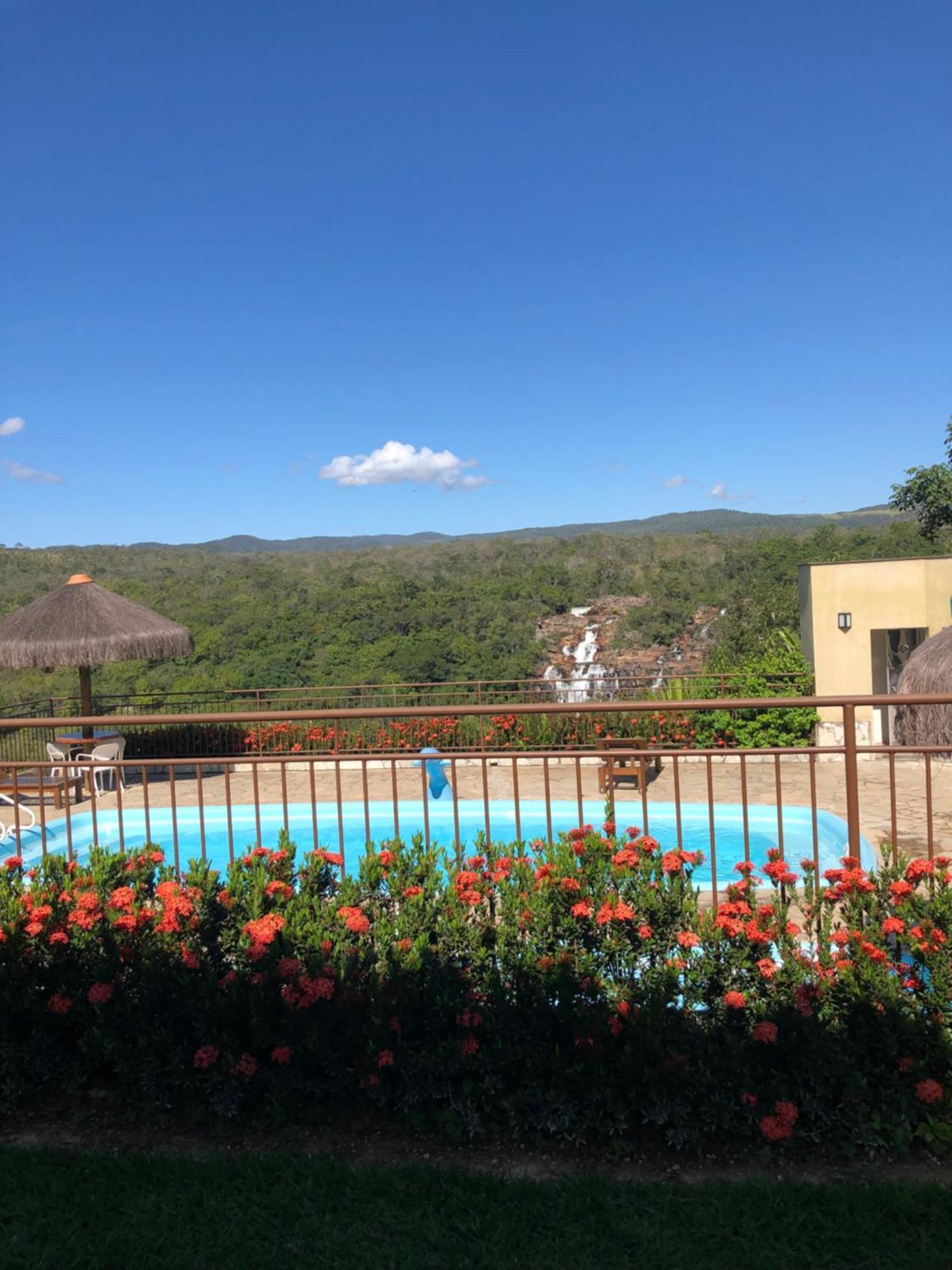 Pousada Cachoeira Poco Encantado Alto Paraiso de Goias Ngoại thất bức ảnh