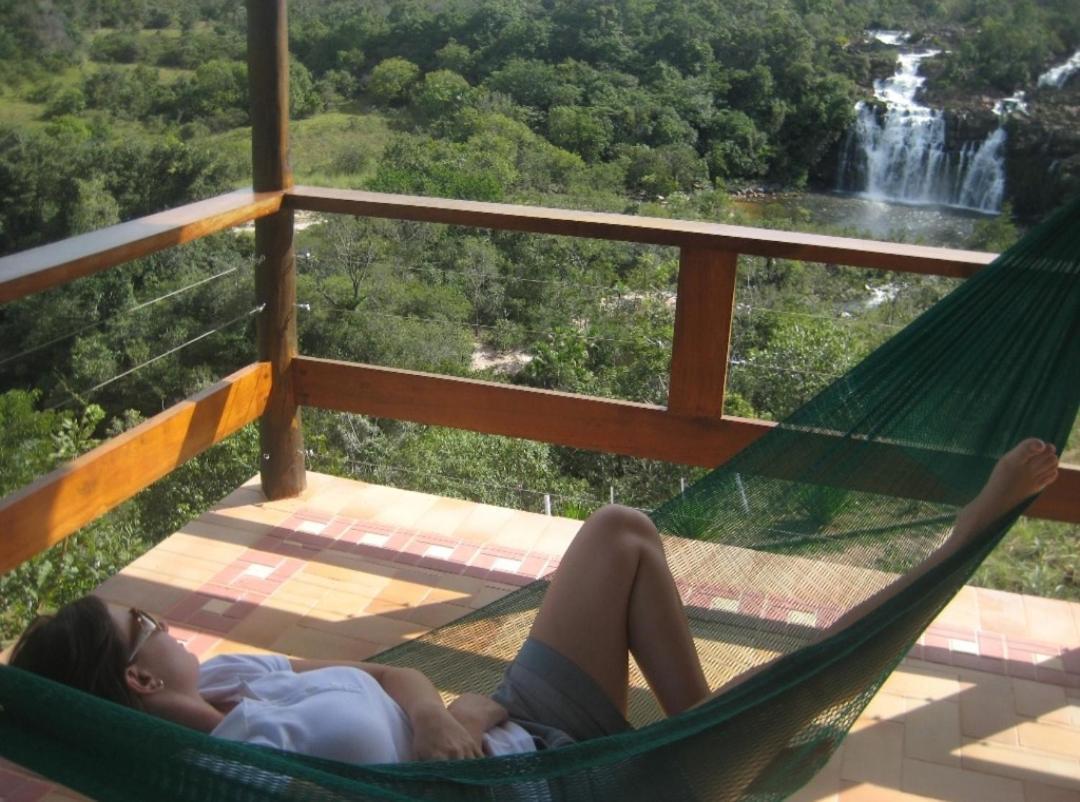 Pousada Cachoeira Poco Encantado Alto Paraiso de Goias Ngoại thất bức ảnh